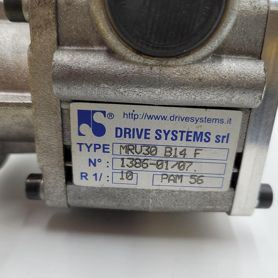 Used Servo Robot servo motor MP66M K16 & SERVO BOT (mrv30 B14 F / PAM56 GEAR BOX / EL26A1000Z5L10X6JR