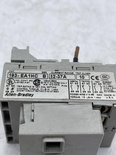 Used Allen-Bradley 193-EAH1HC SER B 
