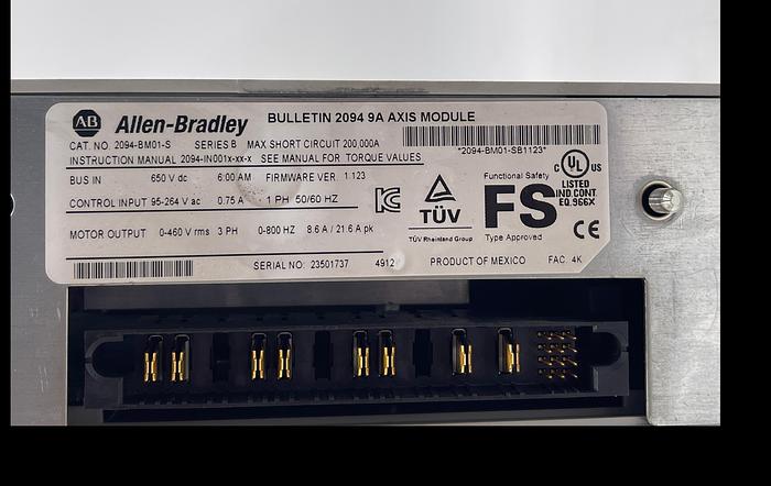 Used Allen-Bradley 2094-BM01-S Ser B