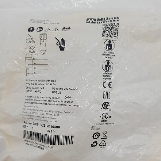 Used Murr Elektronik 7000-12221-0140500