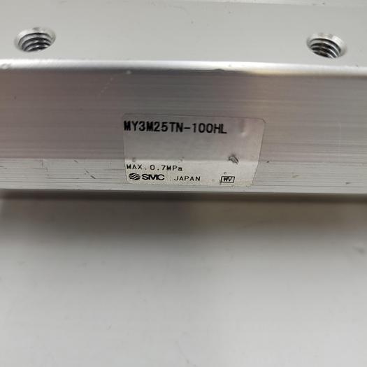 Used SMC Corporation MY3M25TN-100HL RODLESS CYLINDER, MECH JOINT, SLIDE TABLE