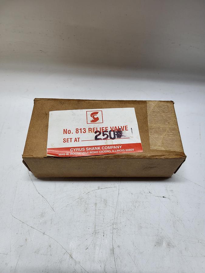 Cyrus Shank No.813 Relief Valve