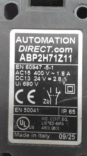 Used Automation Direct ABP2H71Z11