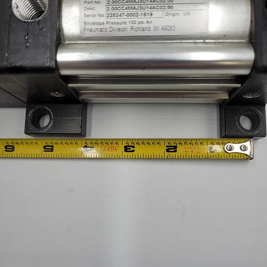 Used PARKER 4MAJ Series Tie Rod Cylinders 2.00CC4MAJ3U14AC2.00