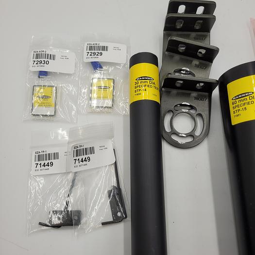 BANNER 119845 EZ-SCREEN MANUAL / SPARE PARTS: 72929 - 72930 - 71449 - STP-15 - STP-14 - 111087 - NUTS & BOLTS