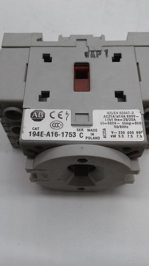 Used Allen-Bradley 194E-A16-1753