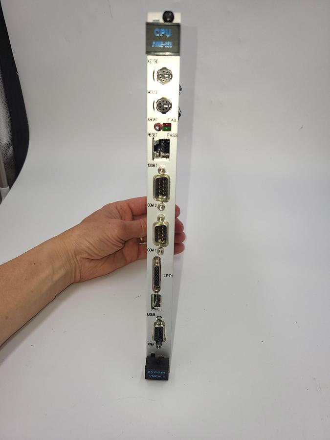 Used Xycom CPU XVME-653 single-slot VMEbus Pentium processor module - OFF a Triangle bagger model: B55PRC/A918F2RN