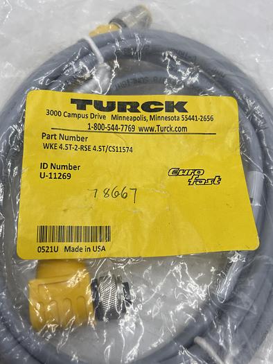 TURCK WKE 4.5T-2-RSE 4.5T/CS11574