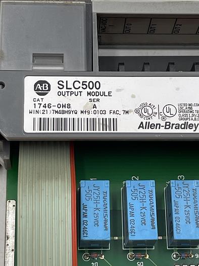 Used Allen-Bradley 1746-OW8 Ser A 