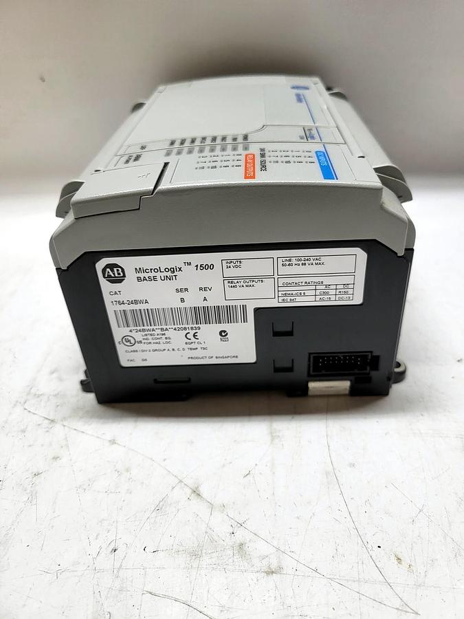 Allen-Bradley 1764-24BWA nameplate