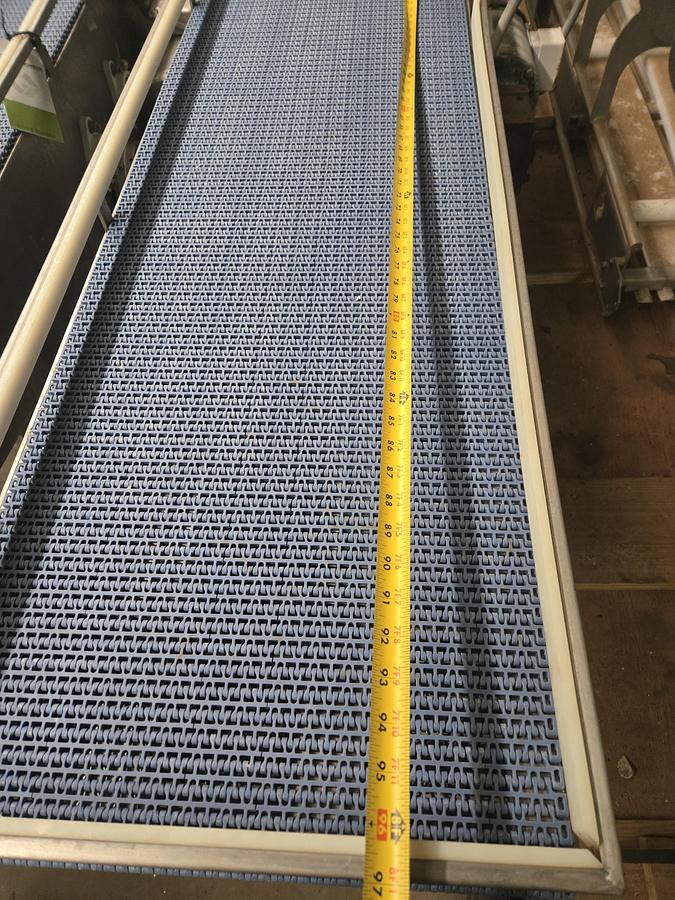 Used Conveyor Stainless steel 18" wide 8' long