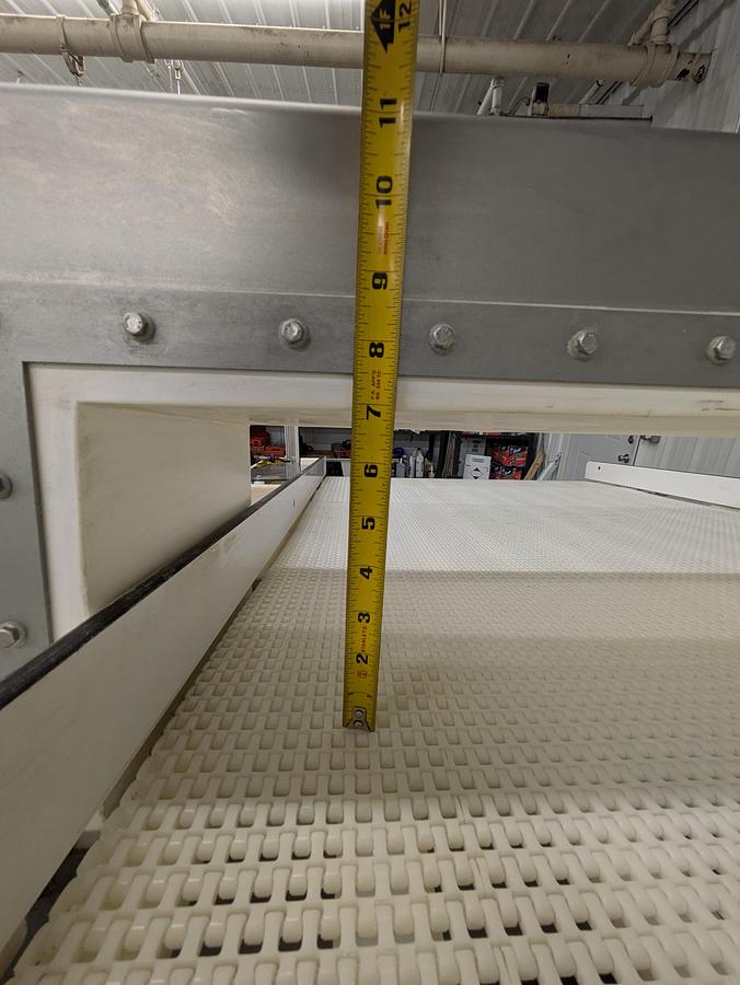 Used Safeline metal detector, stainless steel frame 