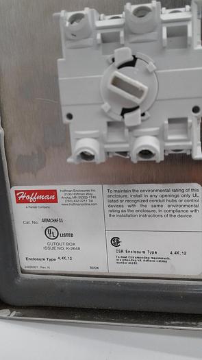 Used Conveyor Motor #3 Disconnect K-2648