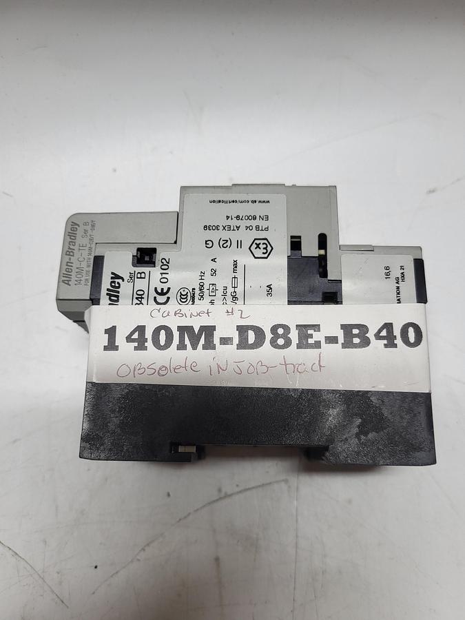 Used Allen-Bradley 140M-D8E-B40 Ser.B