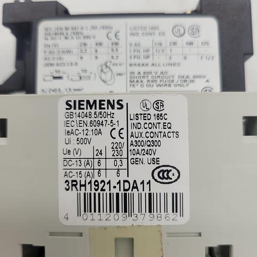 Used Siemens Sirius  3RT1023-1B
