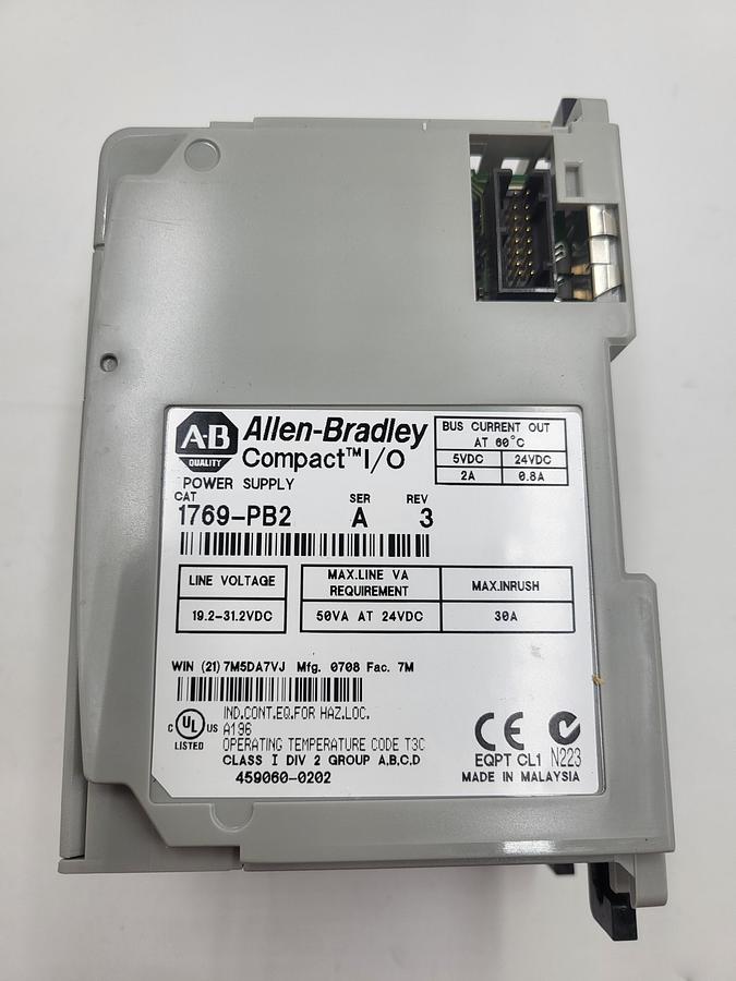Used Allen Bradley 1769-PB2 power supply Unit Compact I/O