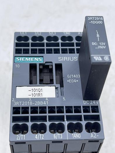 Used Siemens 3RT2018-2BB41