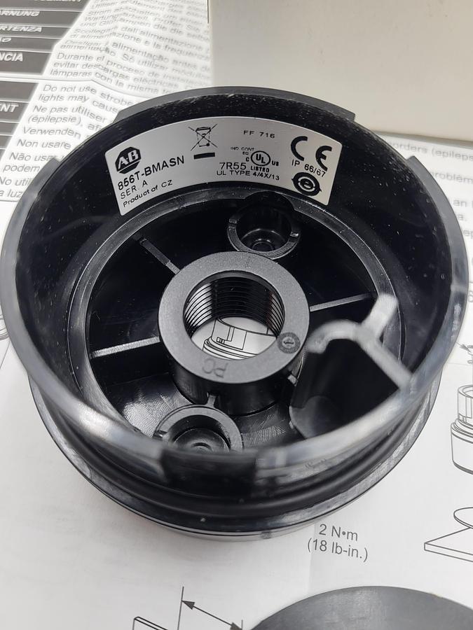 Allen Bradley 856T-BMASN ser A control tower *NEW in BOX* 1/2" NPT