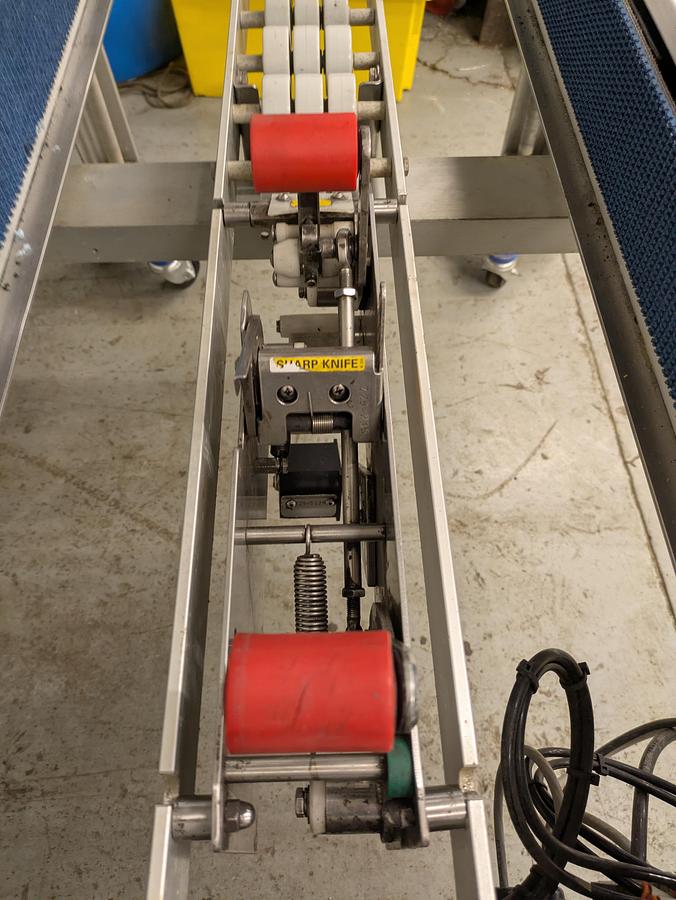 Used Wexxar Bel 252 case sealer and closer