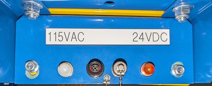 Roach powered roller conveyor