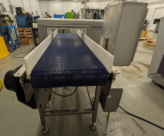 Used Safeline Power Phase Pro, stainless frame, 110v, variable speed drive