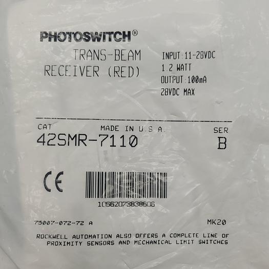 Allen-Bradley Photos Witch TransBeam Receiver 425SMR-7110 Ser.B