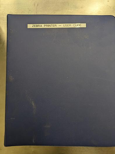 Used Zebra 170Pax4 printer, labeler