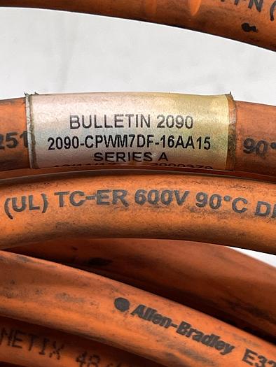 Used Allen Bradley 2090-CPWM7DF-16AA15 (489”)