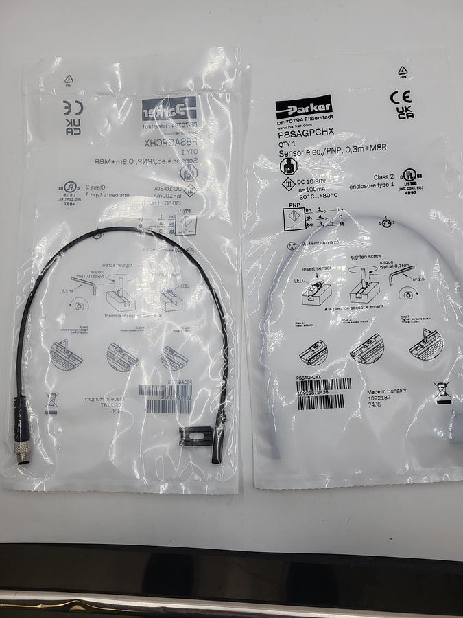 Parker P8SAGPCHX sensor electrode **sealed bag**
