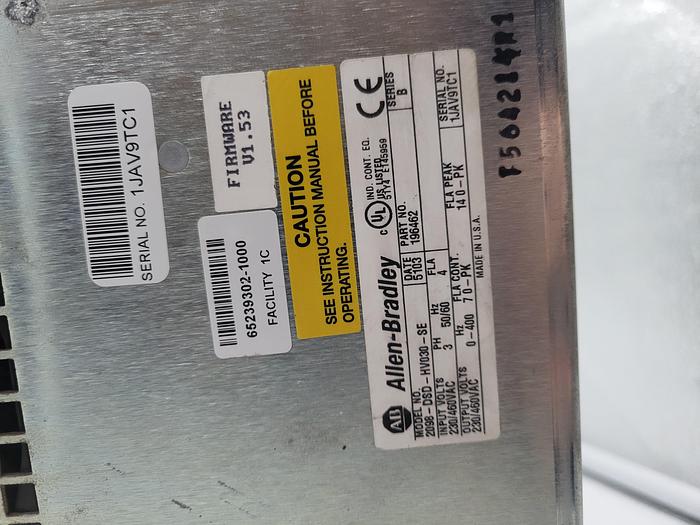 Used Allen-Bradley Ultra3000 2098-DSD-HV030-SE 196462 Ser.B