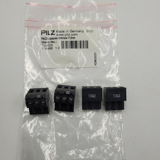 Used PILZ IDENT #: 750003 104240 - EACH BAG HAS: 11040 / 11041 / 11042 / 11043