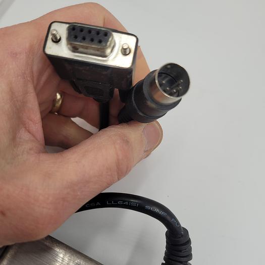 Used TEXAS INDUSTRIAL PERIPHERALS STAINLESS STEEL ENCLOSED SEALED KEYBOARD DT-5K