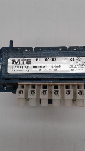 Used MTE RL-00403 Line Reactors