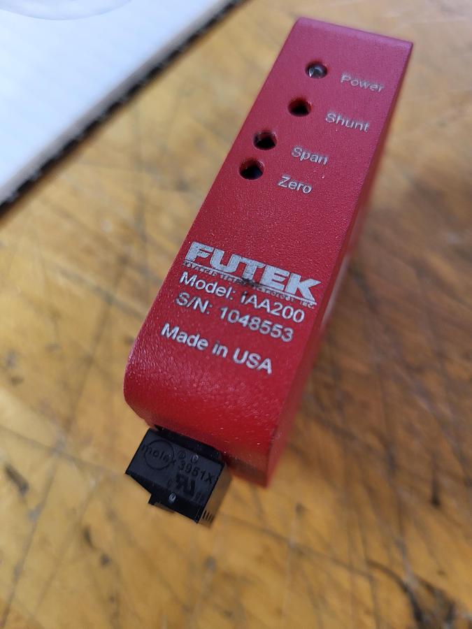 Used FUTEK IAA200 analog amplifier