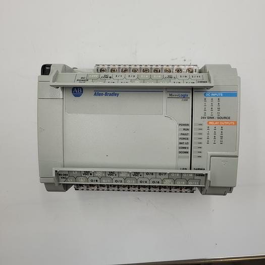 Used ALLEN BRADLEY MICRO LOGIX 1500 1764-24BWA SER A REV A