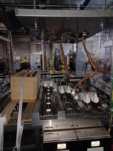Used RA JONES Autoprod CF-840 Inline indexing filler, sealer and/or overcapper