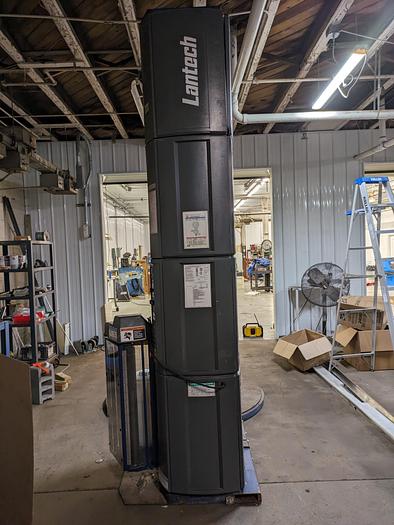 Used Lantech Q300 Stretch wrapper extended height 110" with 30" FDS