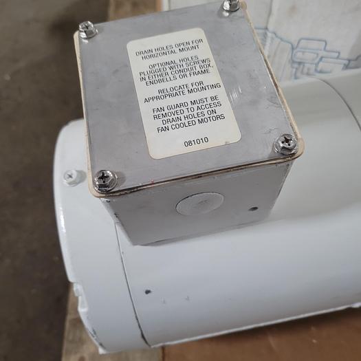 Marathon wash down motor LVE56T17V5329B B CAT #: N644 - 3/4 HP / 1725 RPM / FRAME: 56C *NEW* 208-230/460 3 PH