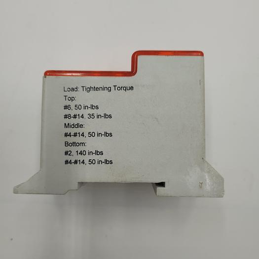 Used Mersen CEP-FSPDB250 Power Distribution Block, Compact, Finger-Safe, IP20, 250A