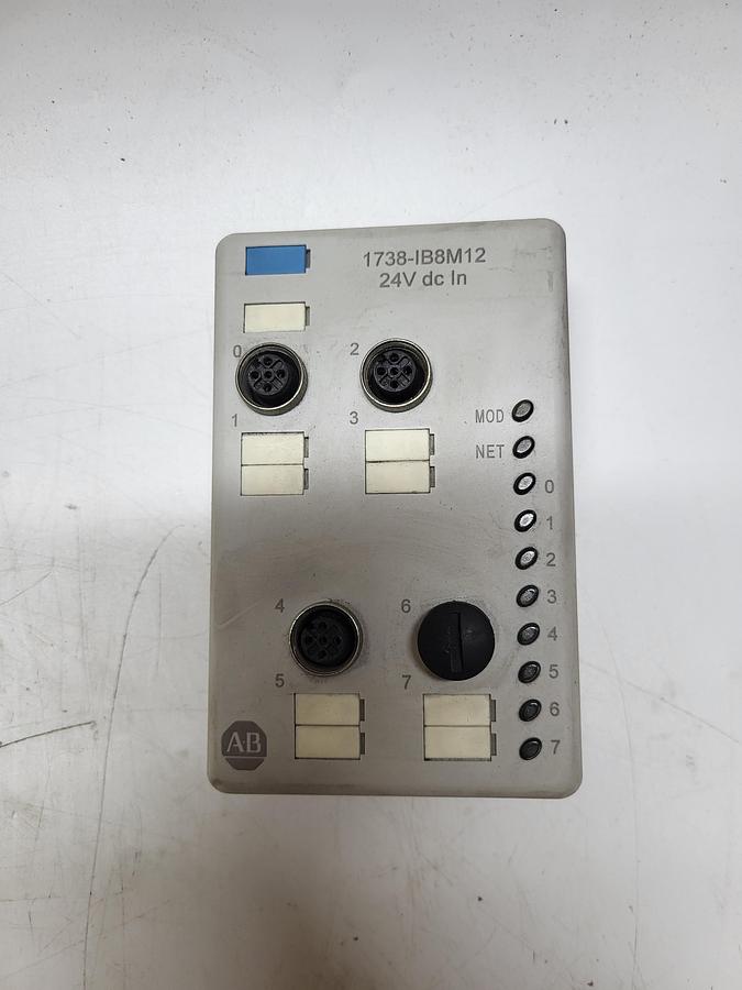 Used Allen-Bradley 1738-IB8M12 24V dc In