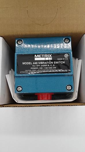 Used Metrix Electronic Vibration Switch 440DR-2044-0000