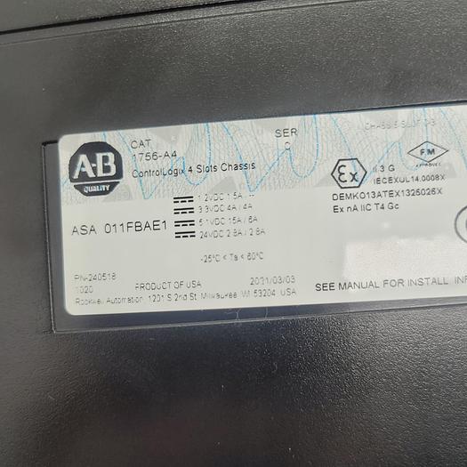 Used Allen-Bradley 1756-A4