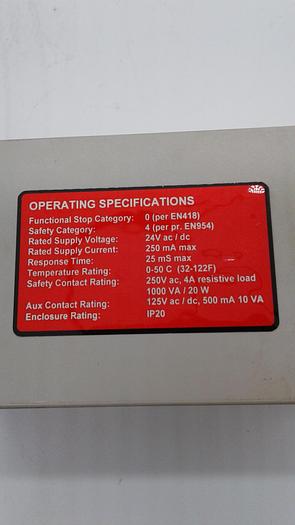 Used Banner Machine Safety ES-FL-2A