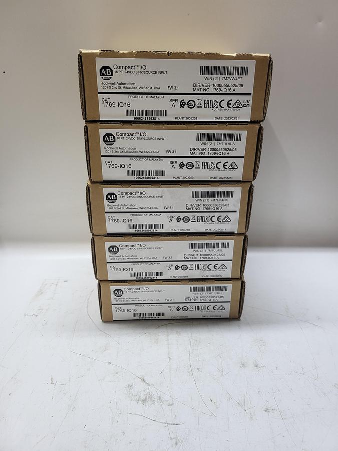 Allen-Bradley Compact I/O 1769-IQ16 Ser.A New Factory Sealed BOX!