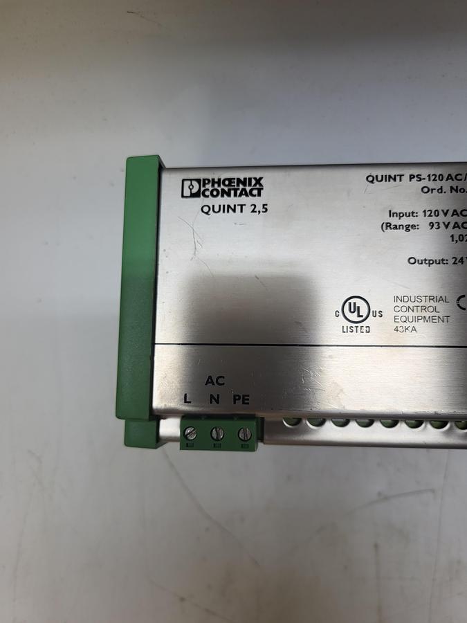Used Phoenix Contact Quint 2,5 PS-120 AC/24DC/2,5 2939056