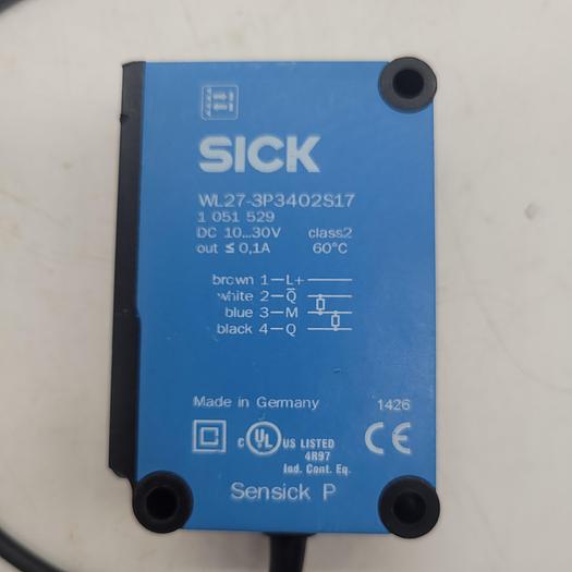 Used Sick WL27-3P3402S17 Sensor