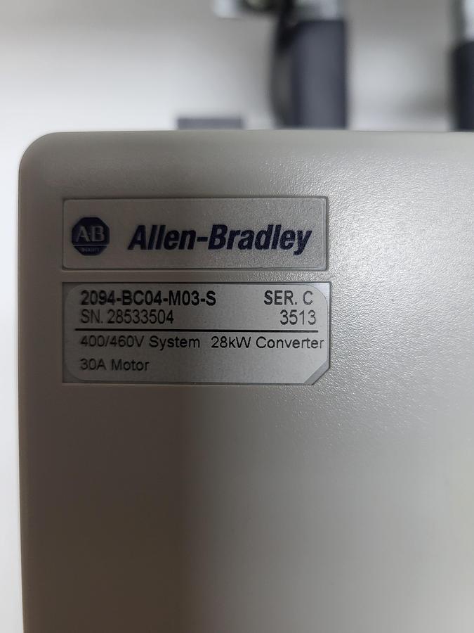 Used Allen-Bradley Bulletin 2094-BC04-M03-S Ser.C SAME DAY SHIPPING!