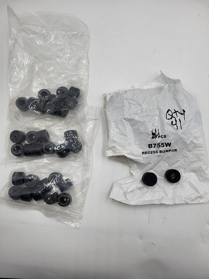 RECESS BUMPER B755W / 2 BAGS OF 10 & 1 OF 41
