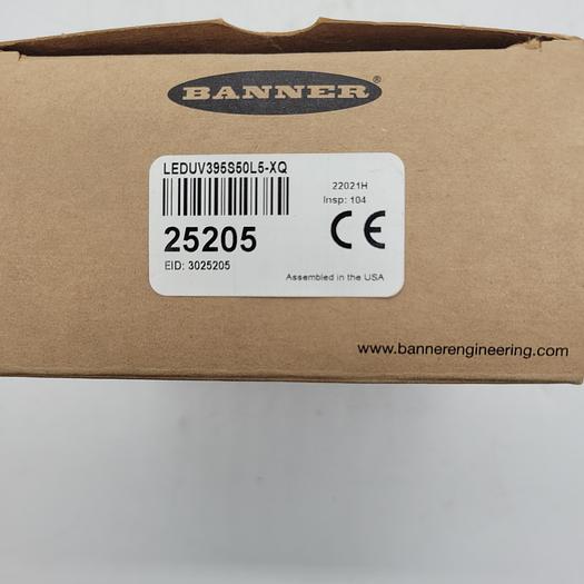 Banner LEDUV395S50L5-XQ 25205