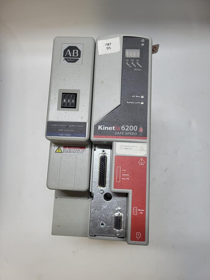 Used Allen-Bradley Bulletin2094 Sercos Safe Speed Control 2094-SE02F-M00-S1 Ser.A